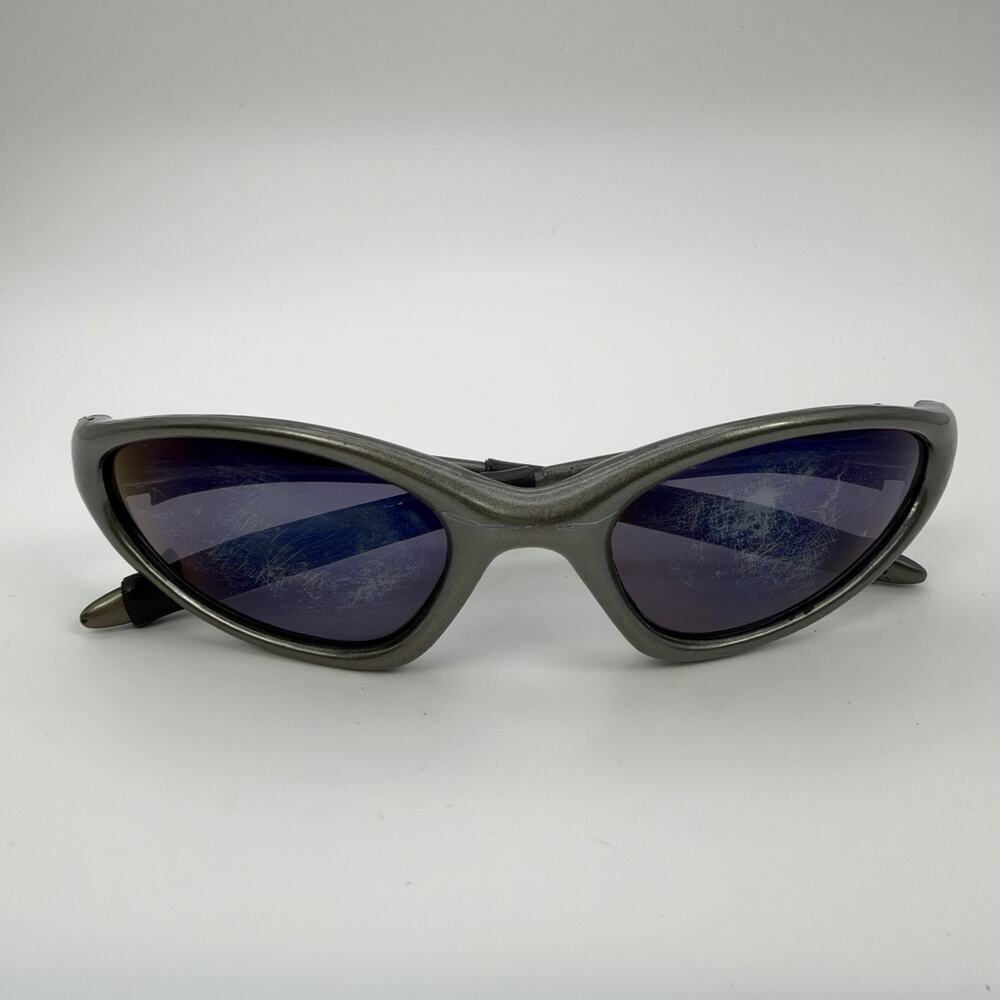 Vintage Oakley Minute Gen III Sunglasses Made USA Metallic Purple Lens Y2K